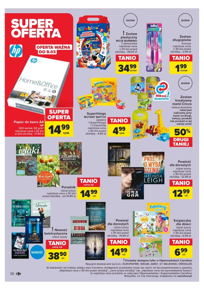 Gazetka promocyjna Carrefour str. 36
