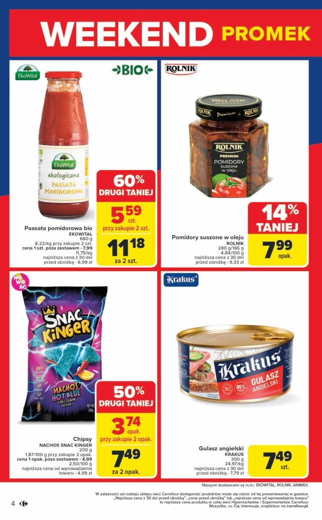 Gazetka promocyjna Carrefour str. 4