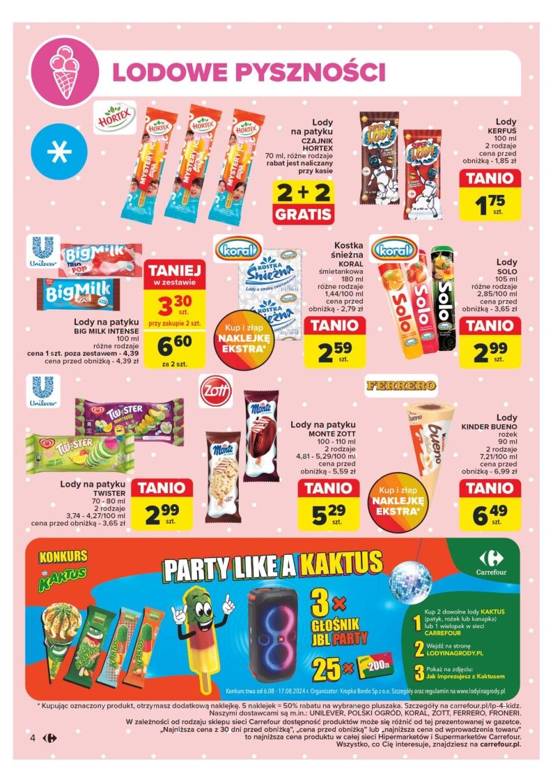 Gazetka promocyjna Carrefour str. 4