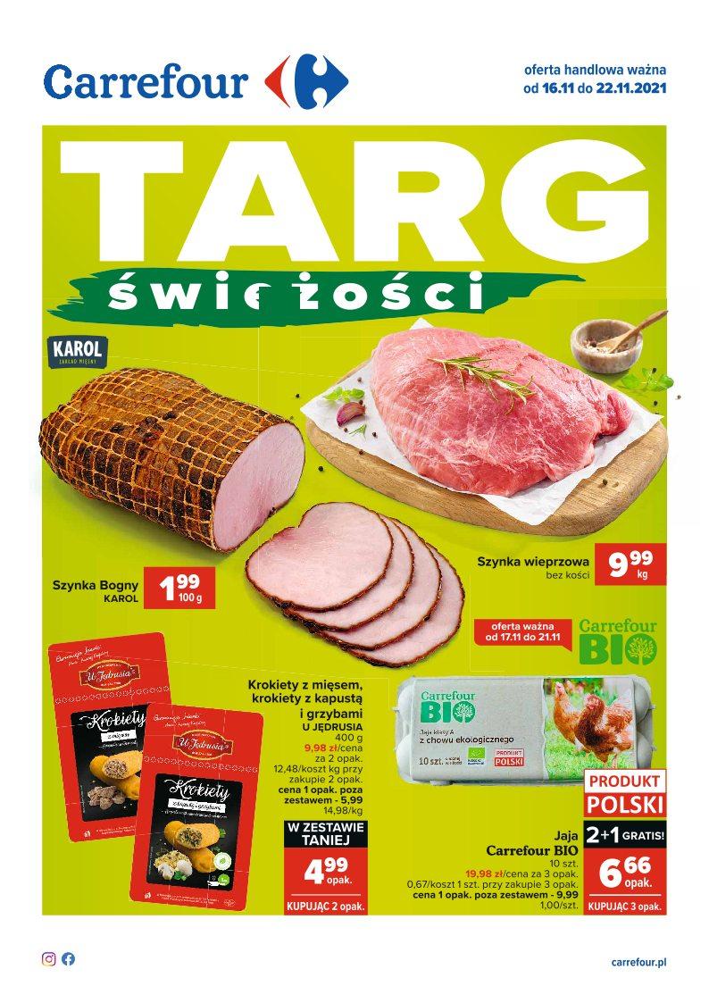 Gazetka promocyjna Carrefour str. 1