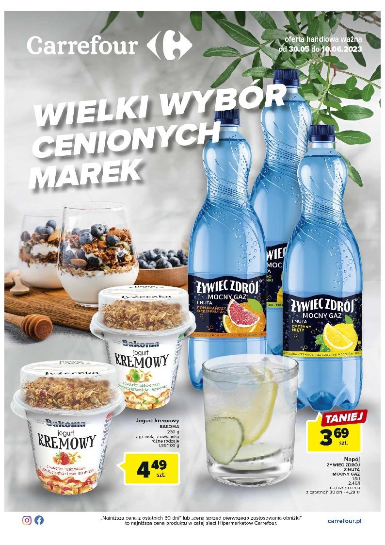 Gazetka promocyjna Carrefour str. 1