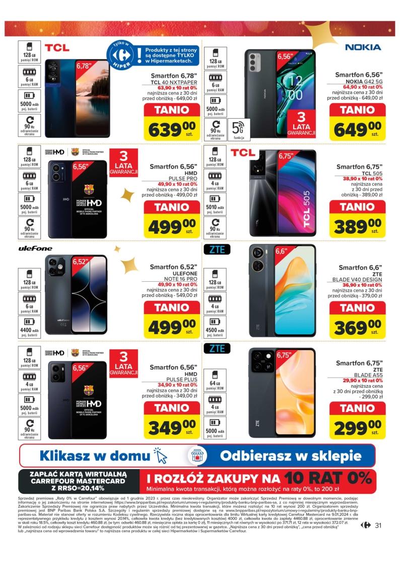 Gazetka promocyjna Carrefour str. 31