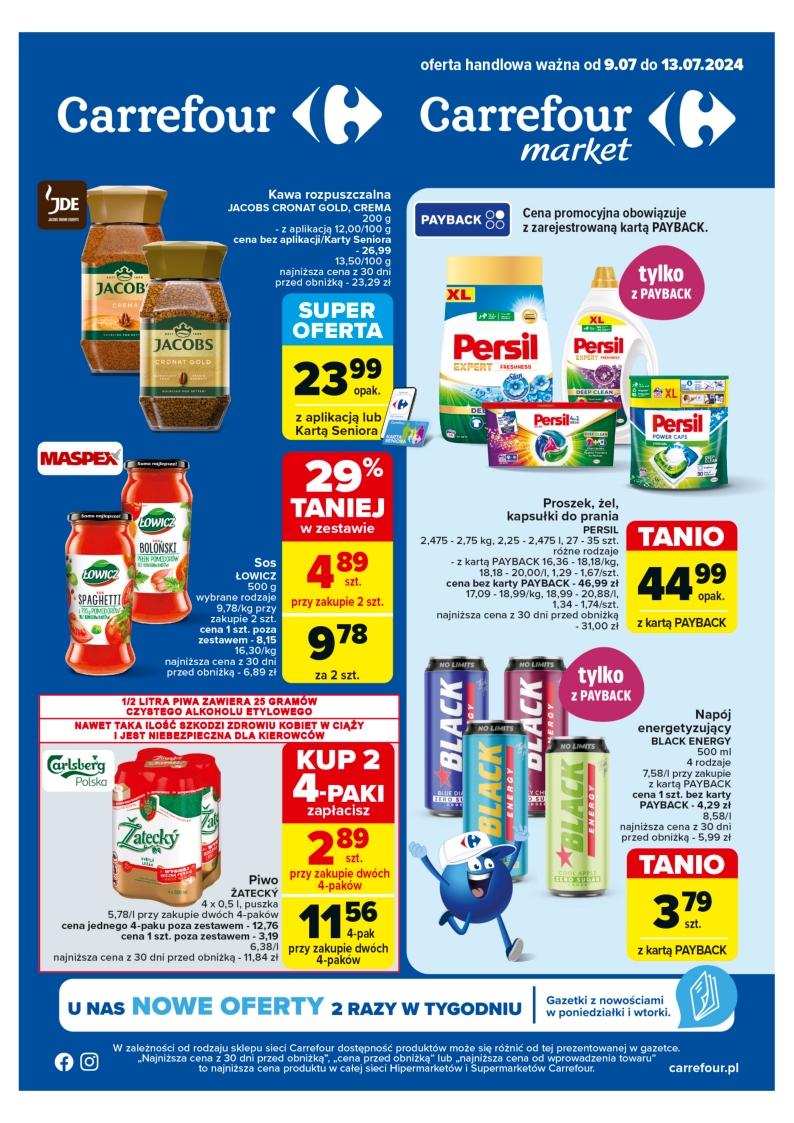 Gazetka promocyjna Carrefour str. 1