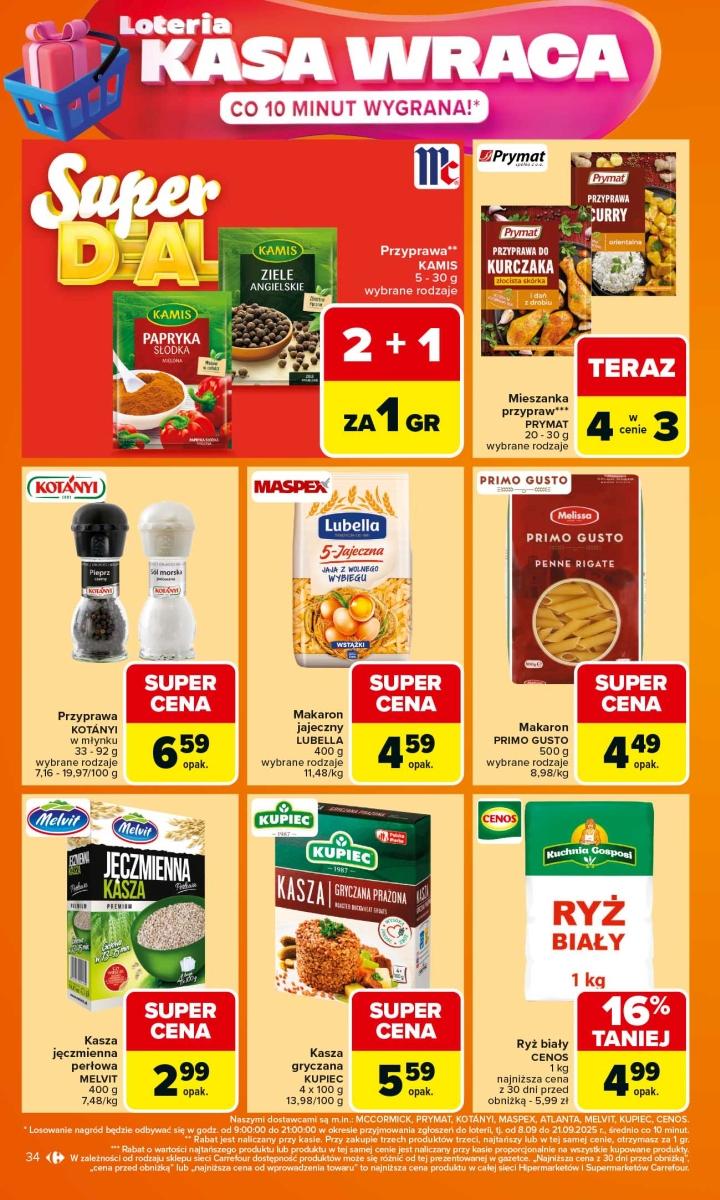 Gazetka promocyjna Carrefour str. 34