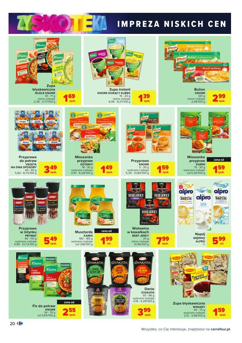Gazetka promocyjna Carrefour str. 20