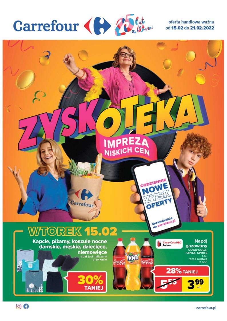 Gazetka promocyjna Carrefour str. 1