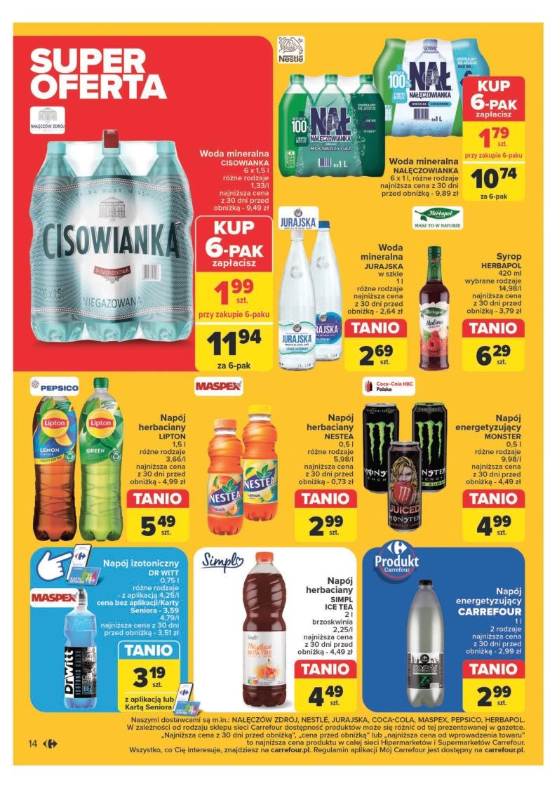 Gazetka promocyjna Carrefour str. 14