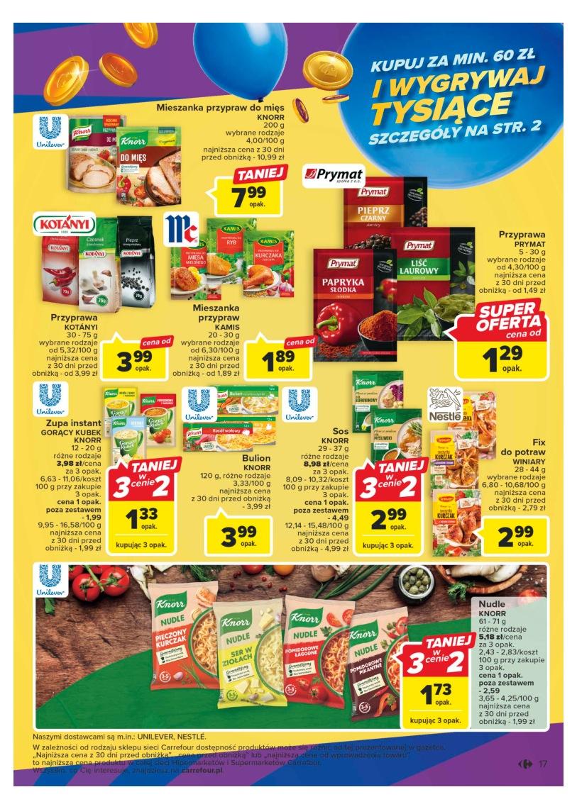 Gazetka promocyjna Carrefour str. 17