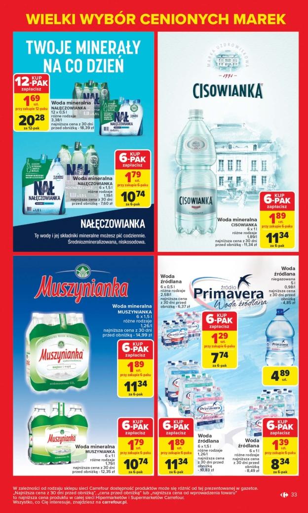 Gazetka promocyjna Carrefour str. 33