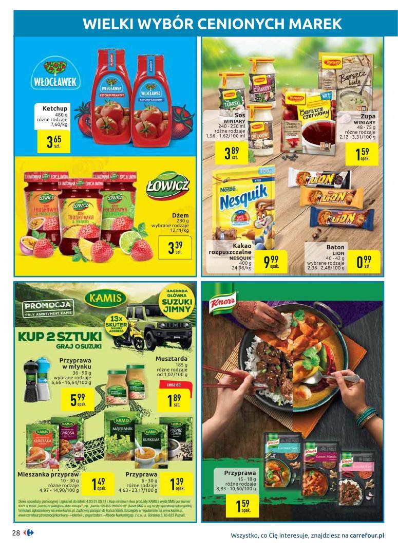Gazetka promocyjna Carrefour str. 28