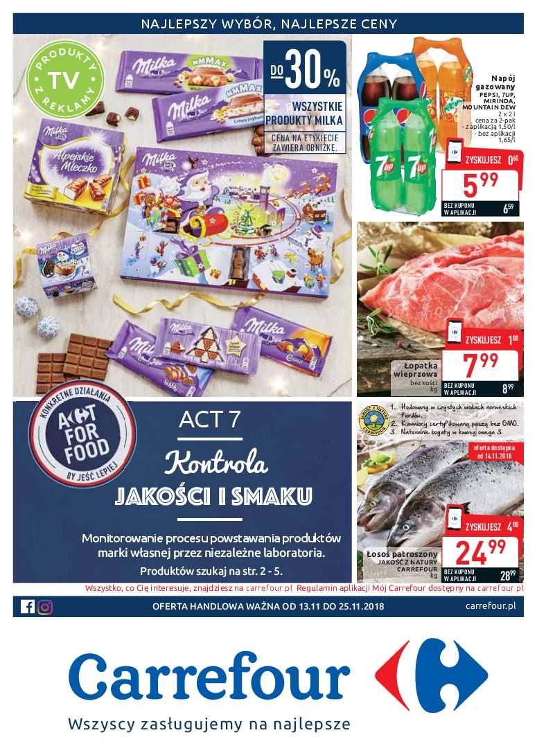 Gazetka promocyjna Carrefour str. 1