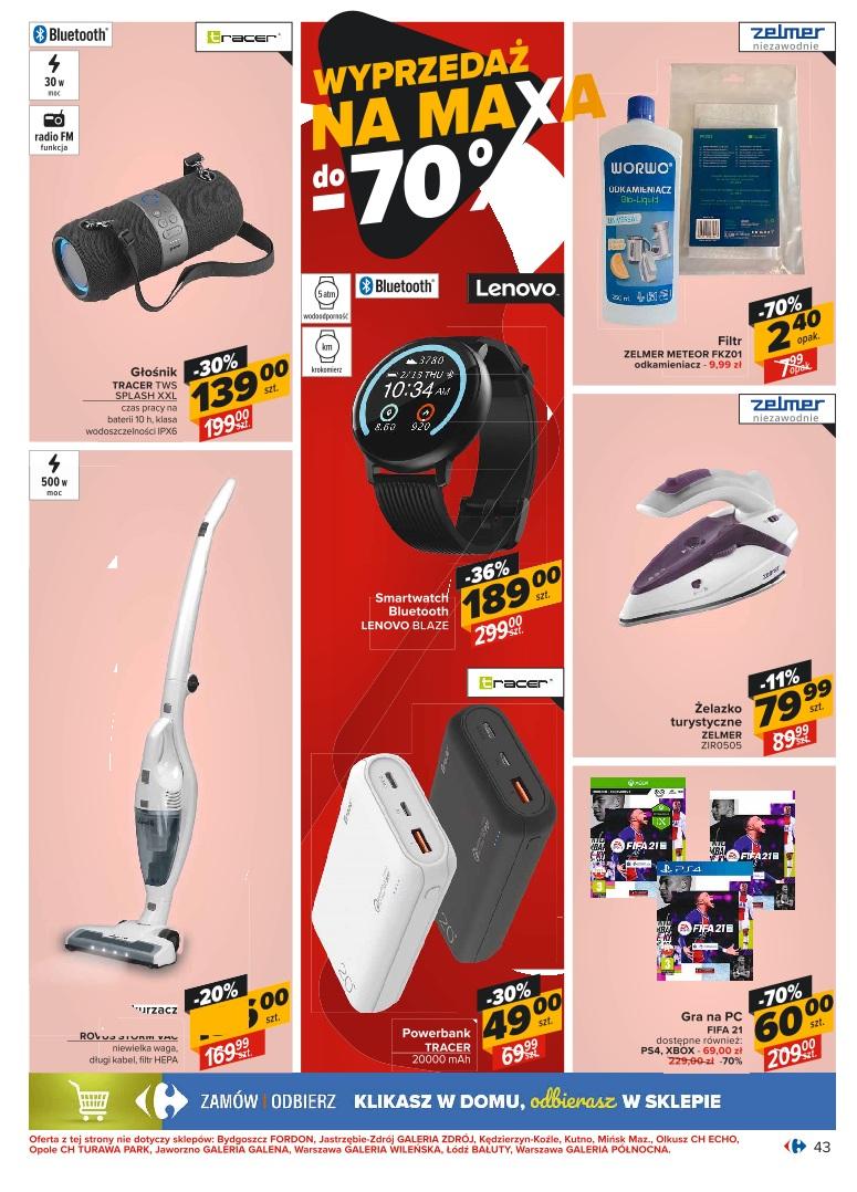 Gazetka promocyjna Carrefour str. 43