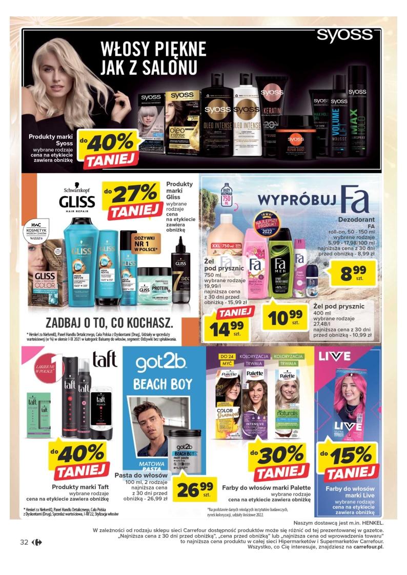Gazetka promocyjna Carrefour str. 32