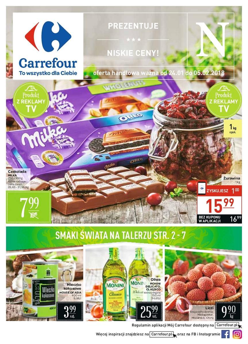 Gazetka promocyjna Carrefour str. 1