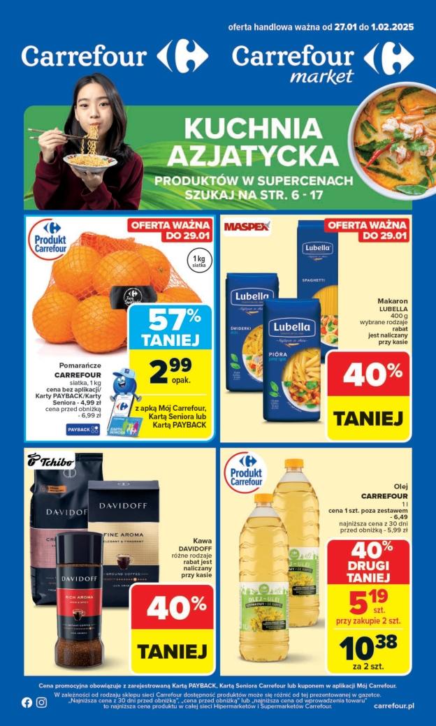 Gazetka promocyjna Carrefour str. 1