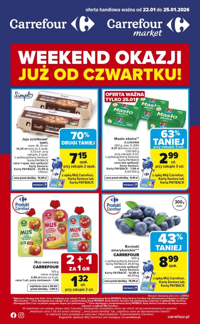 Gazetka promocyjna Carrefour str. 1