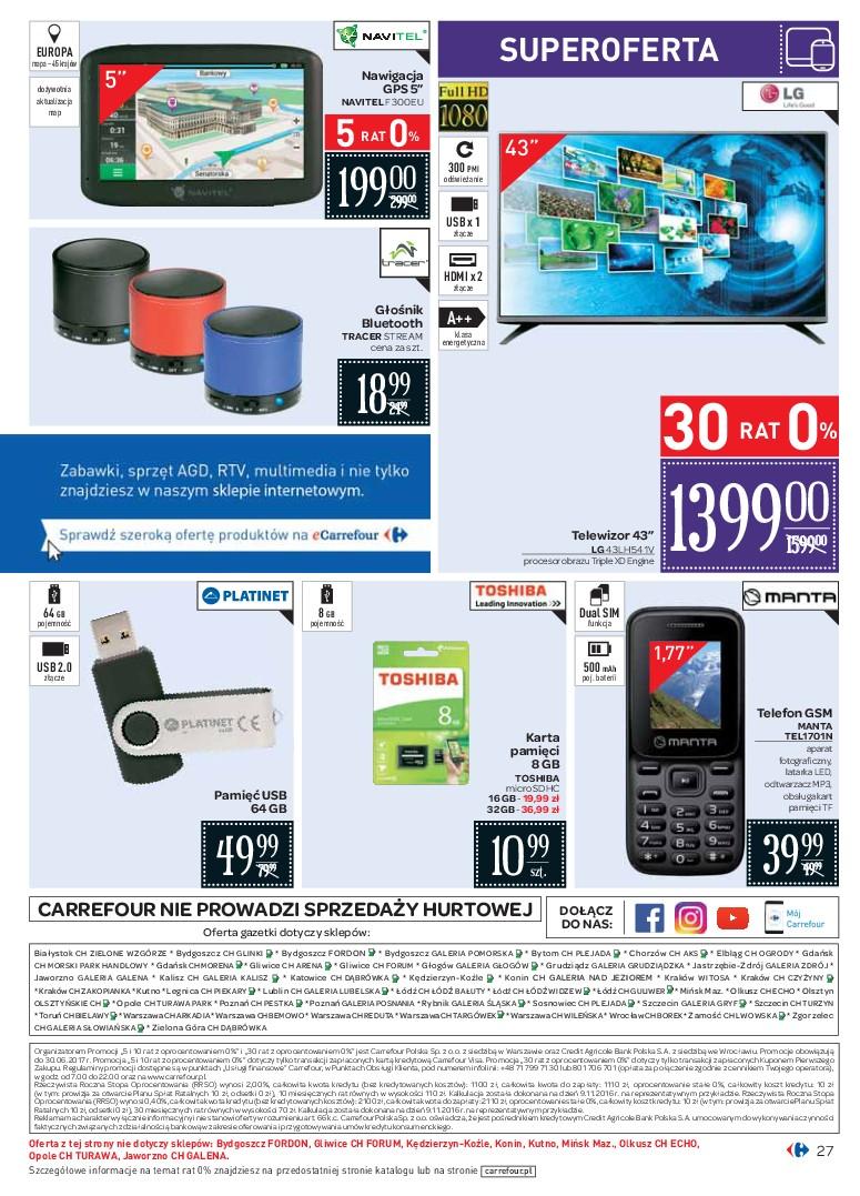 Gazetka promocyjna Carrefour str. 27