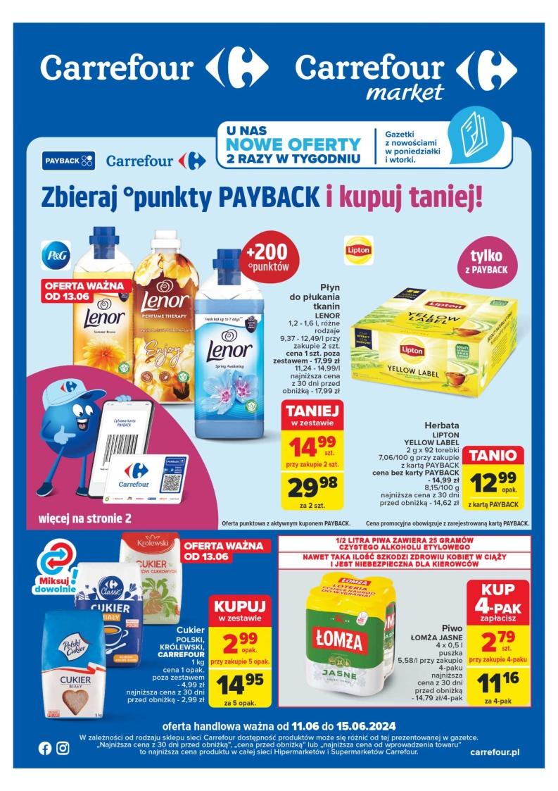 Gazetka promocyjna Carrefour str. 1