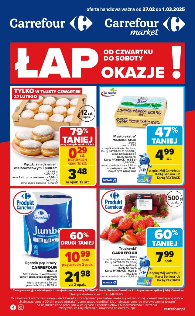 Gazetka promocyjna Carrefour str. 1