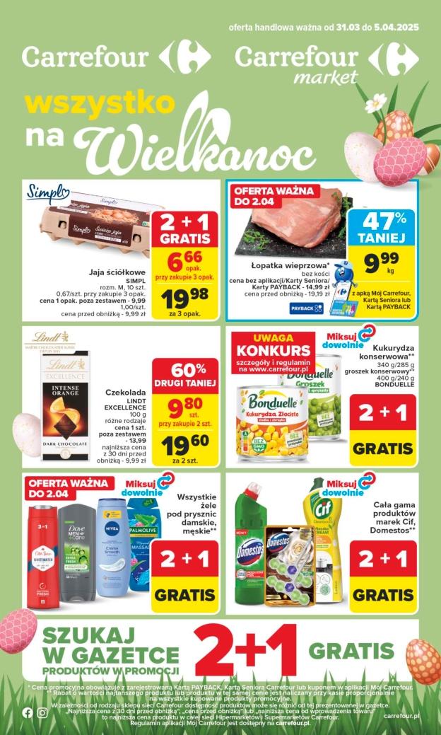 Gazetka promocyjna Carrefour str. 1