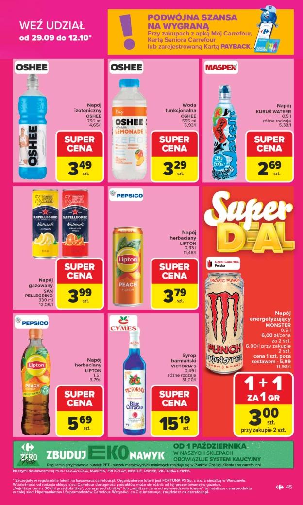 Gazetka promocyjna Carrefour str. 45