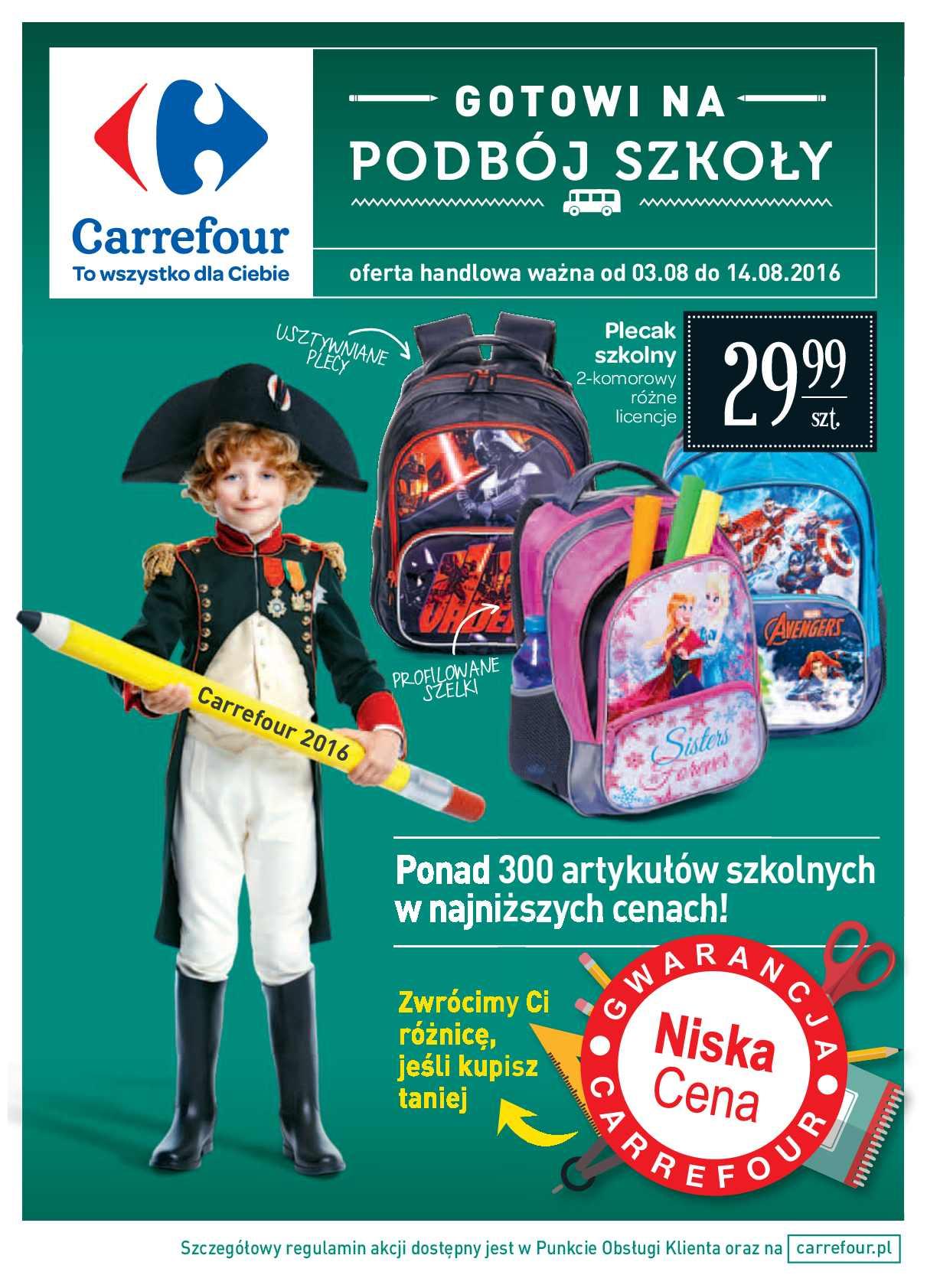 Gazetka promocyjna Carrefour str. 1