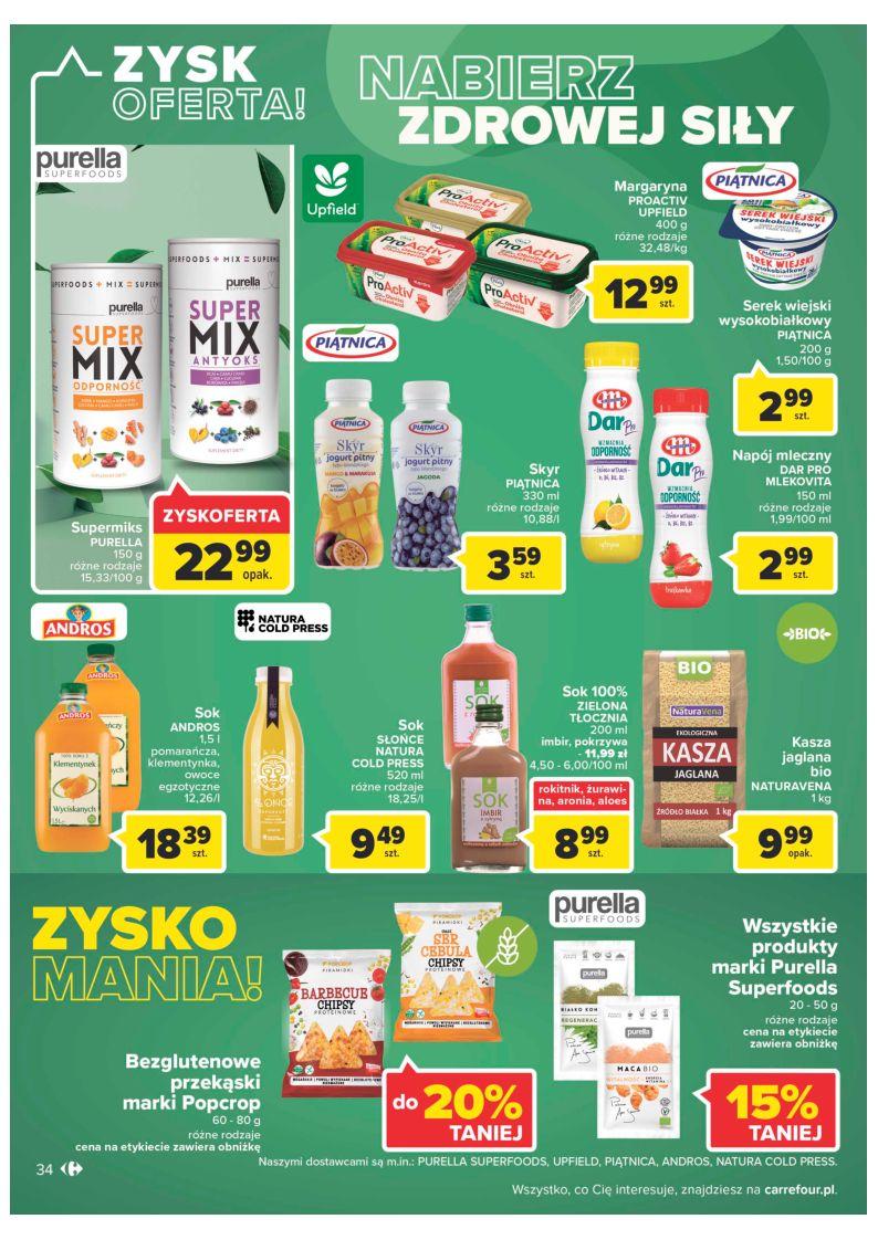 Gazetka promocyjna Carrefour str. 34
