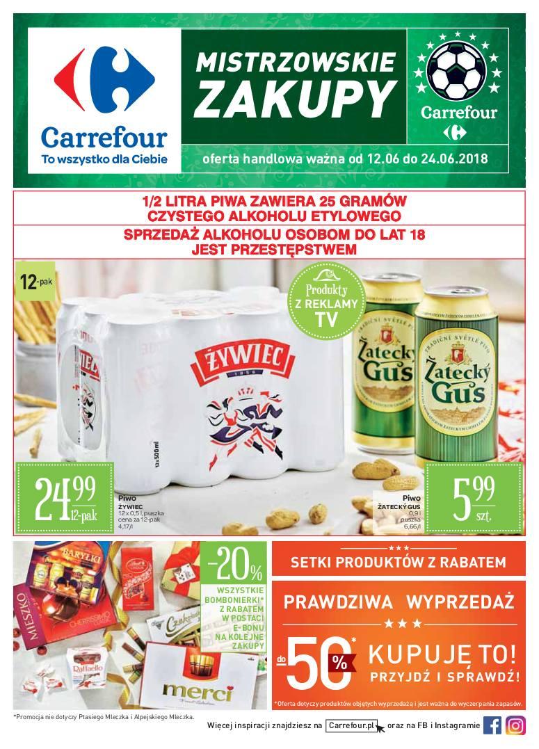 Gazetka promocyjna Carrefour str. 1
