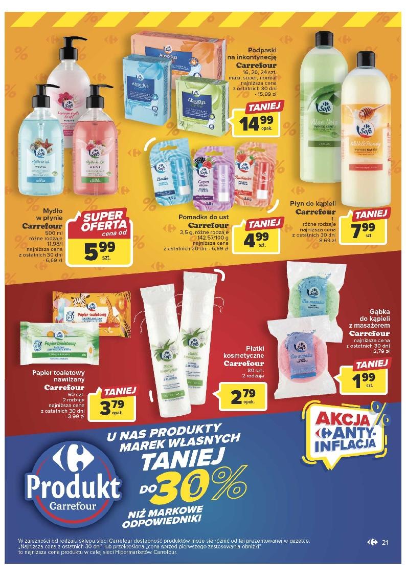 Gazetka promocyjna Carrefour str. 21