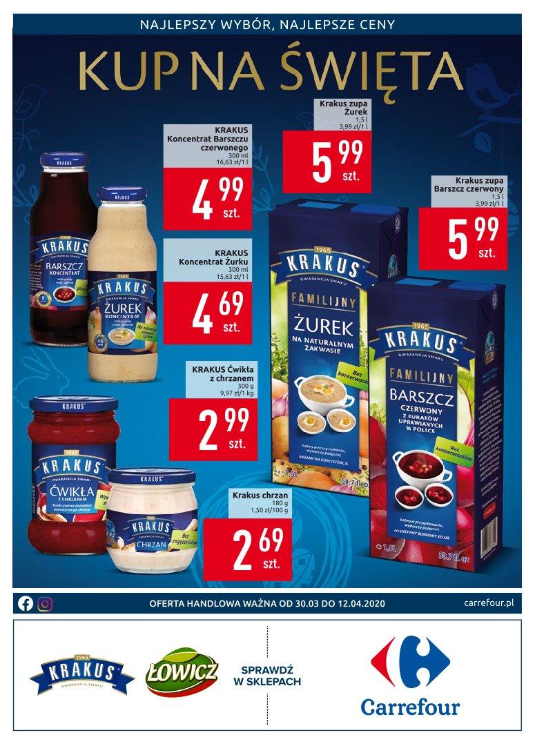 Gazetka promocyjna Carrefour str. 1