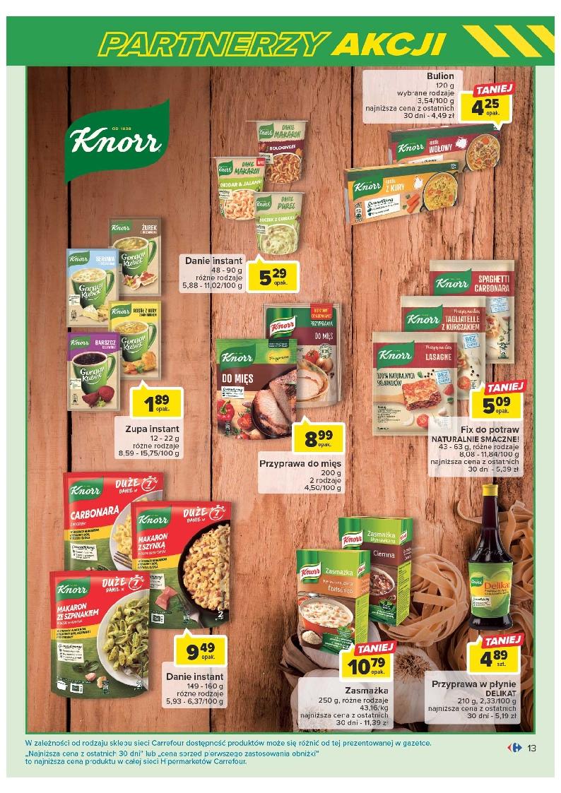 Gazetka promocyjna Carrefour str. 13
