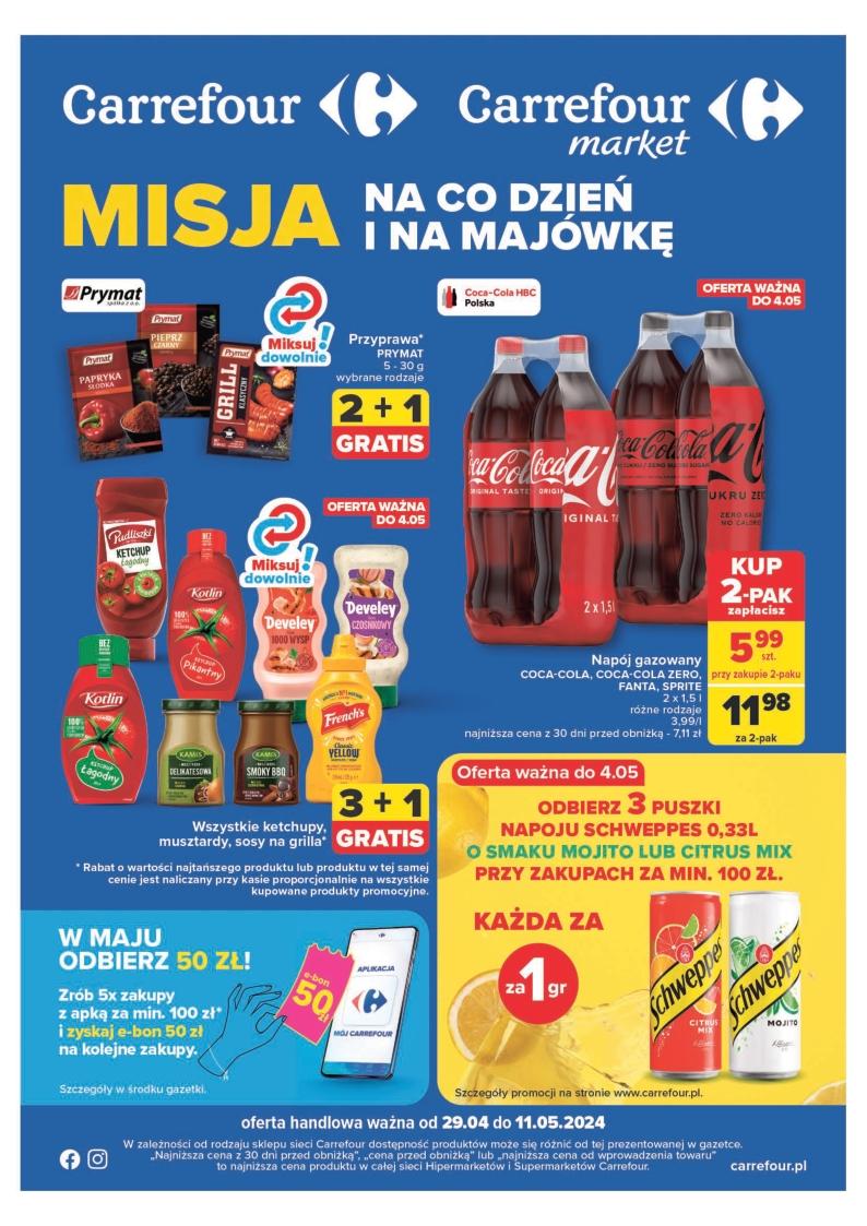 Gazetka promocyjna Carrefour str. 1