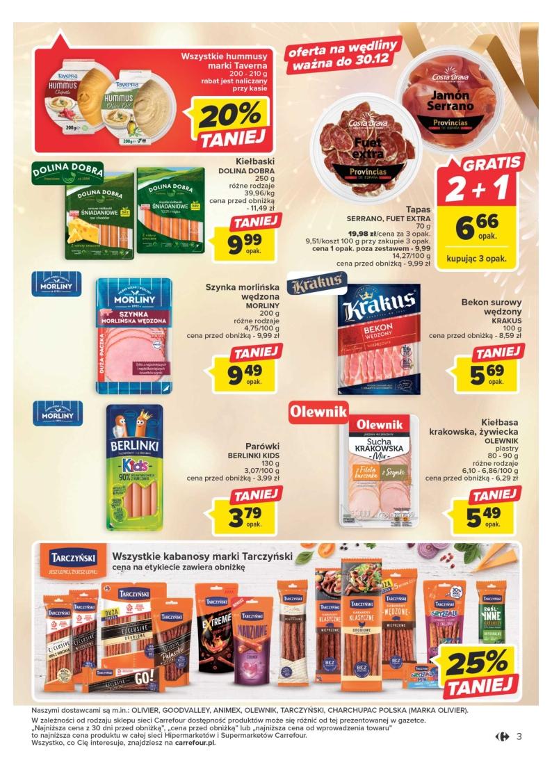 Gazetka promocyjna Carrefour str. 3