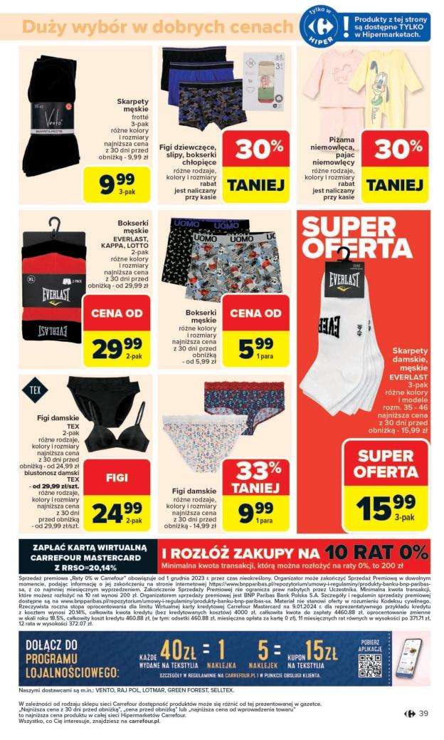 Gazetka promocyjna Carrefour str. 39