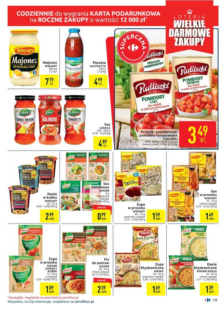 Gazetka promocyjna Carrefour str. 19