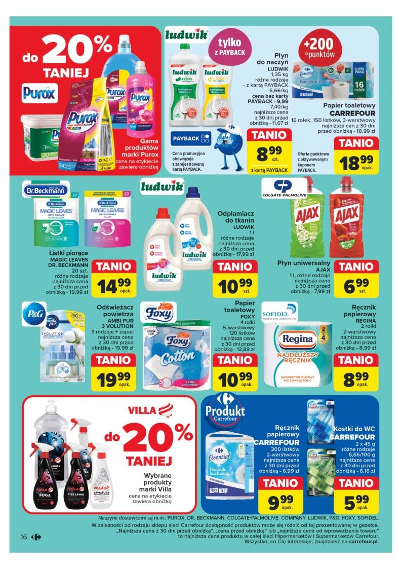 Gazetka promocyjna Carrefour str. 16