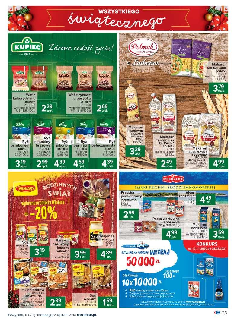 Gazetka promocyjna Carrefour str. 23