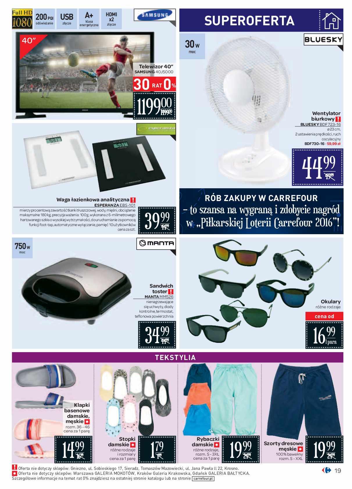 Gazetka promocyjna Carrefour str. 19