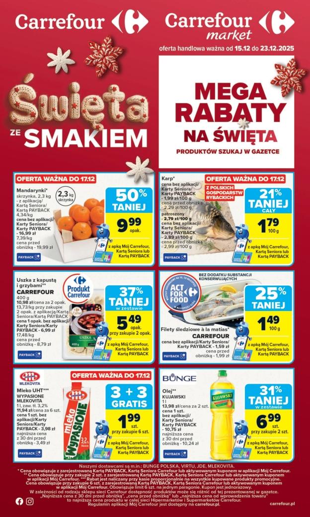 Gazetka promocyjna Carrefour str. 1
