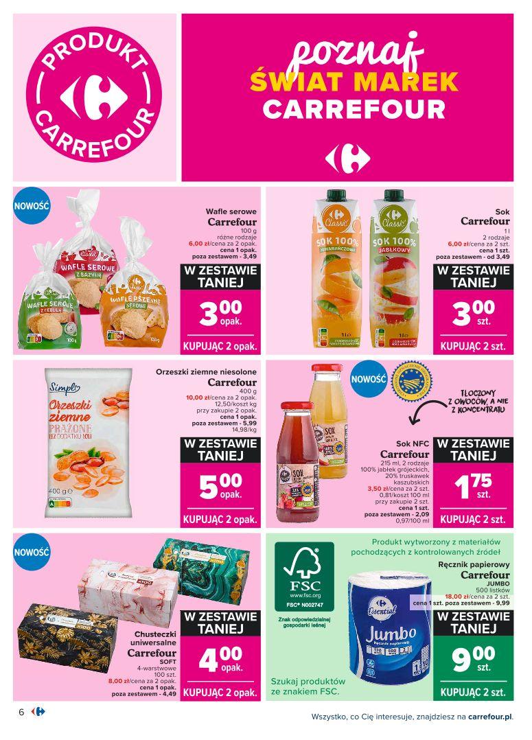 Gazetka promocyjna Carrefour str. 6