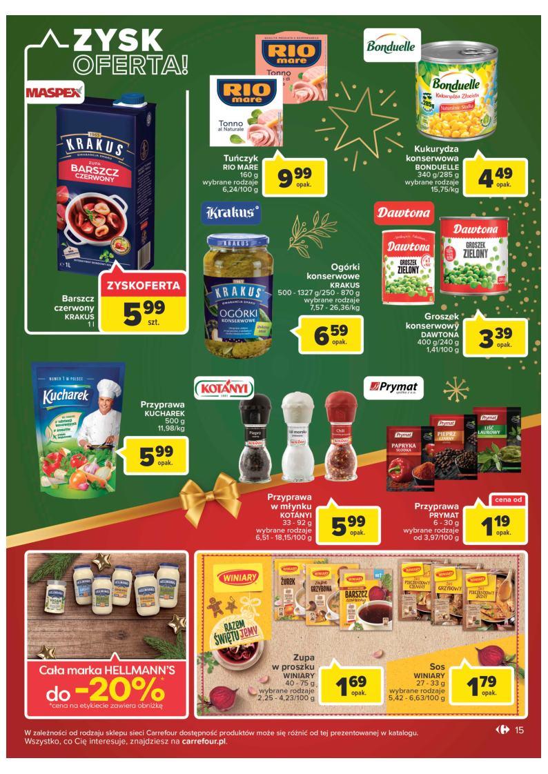 Gazetka promocyjna Carrefour str. 15