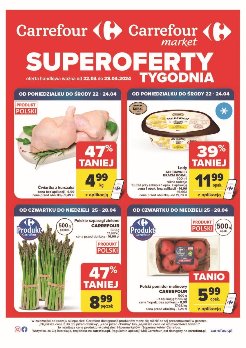 Gazetka promocyjna Carrefour str. 1