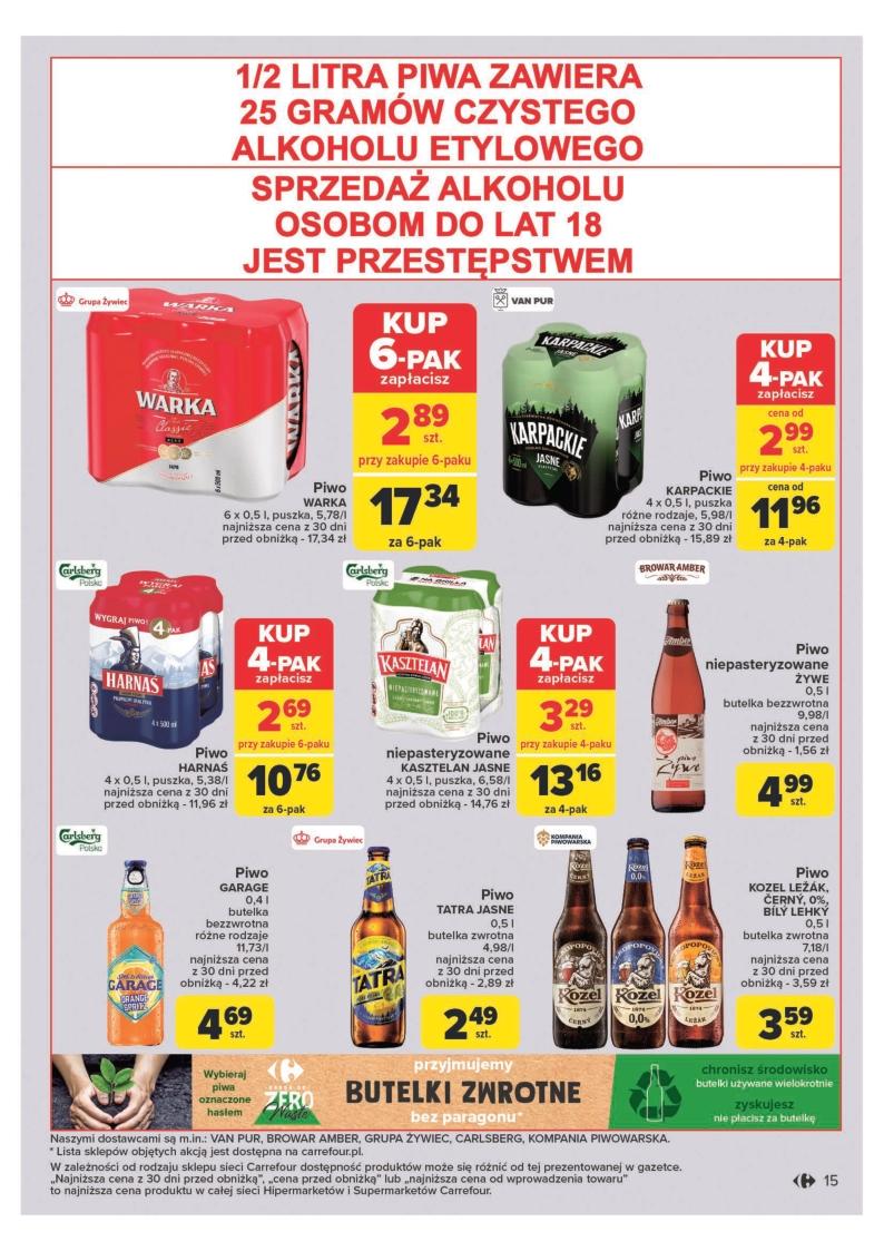 Gazetka promocyjna Carrefour str. 15