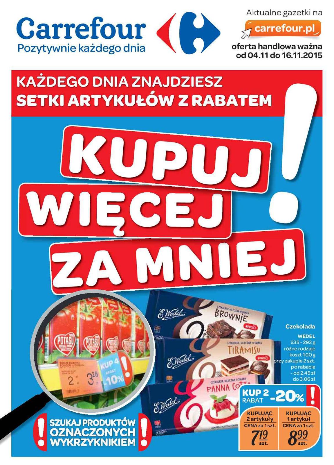 Gazetka promocyjna Carrefour str. 1