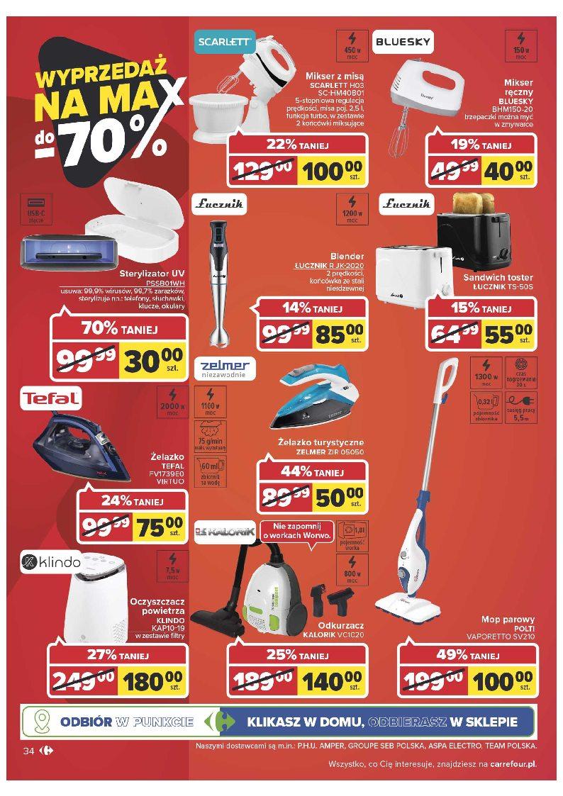 Gazetka promocyjna Carrefour str. 34