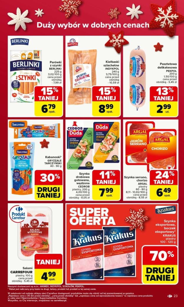 Gazetka promocyjna Carrefour str. 23