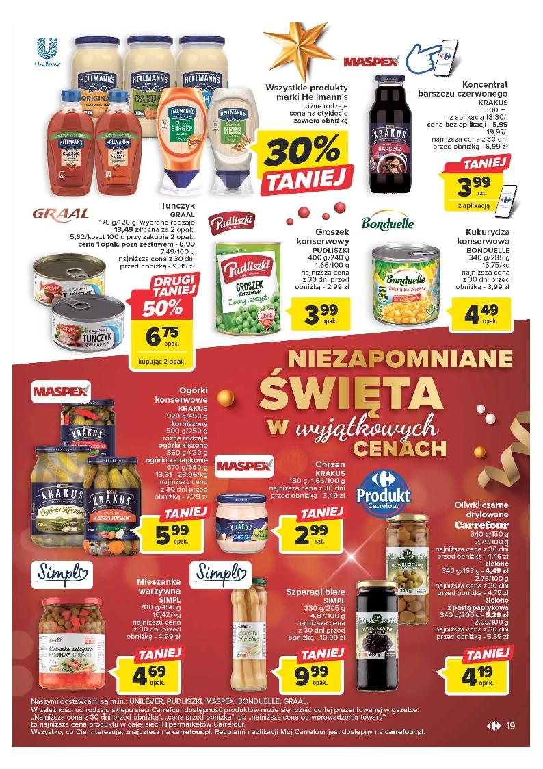 Gazetka promocyjna Carrefour str. 19