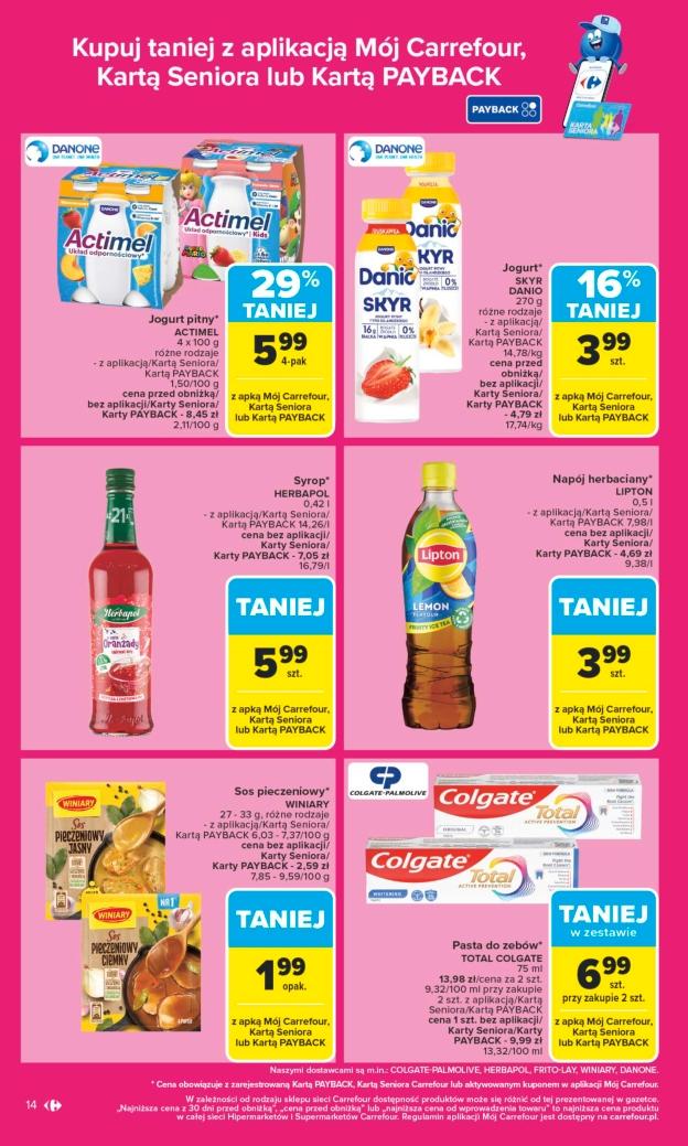 Gazetka promocyjna Carrefour str. 14