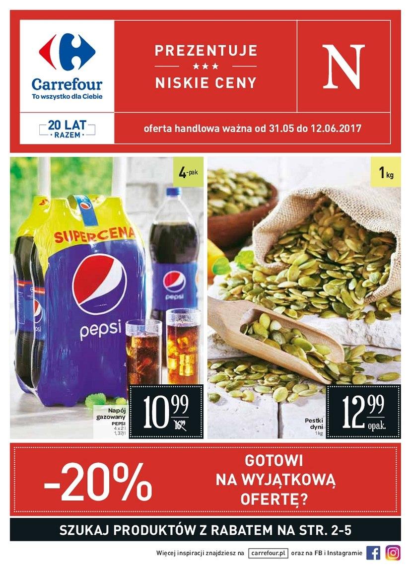 Gazetka promocyjna Carrefour str. 1