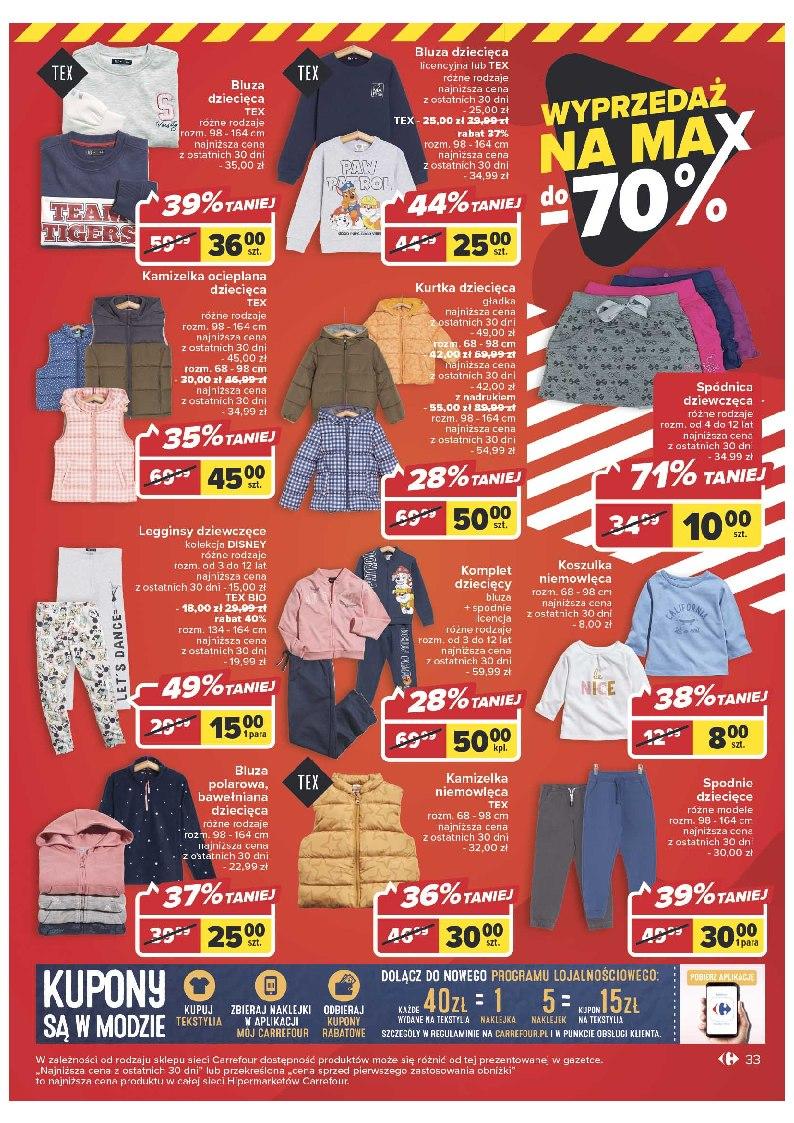 Gazetka promocyjna Carrefour str. 33